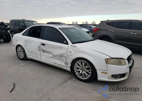 2008 Audi A4 2.0T из США, поврежденный, VIN WAUAF78E88A159489